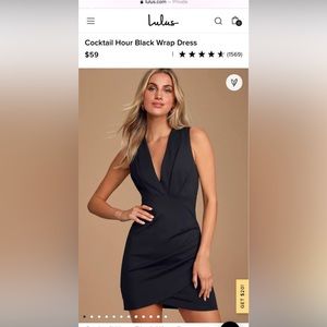 NWT Lulu’s Cocktail Dress
